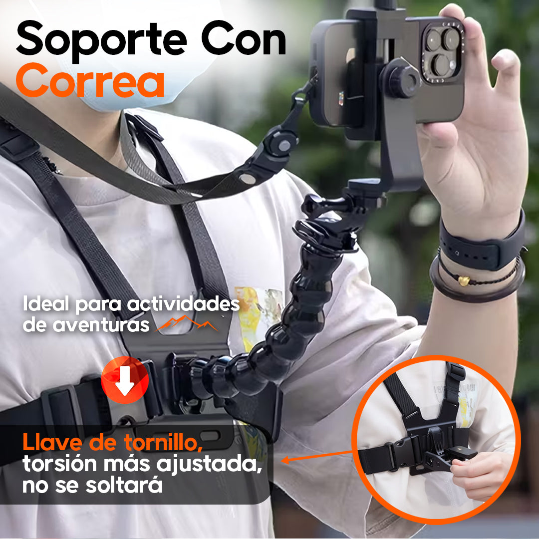 Arnés de cámara de grabación de vídeo