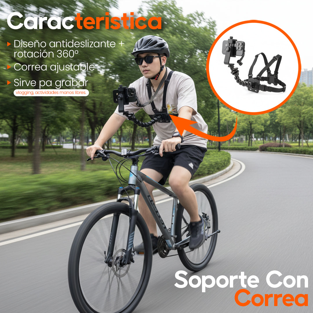 Arnés de cámara de grabación de vídeo