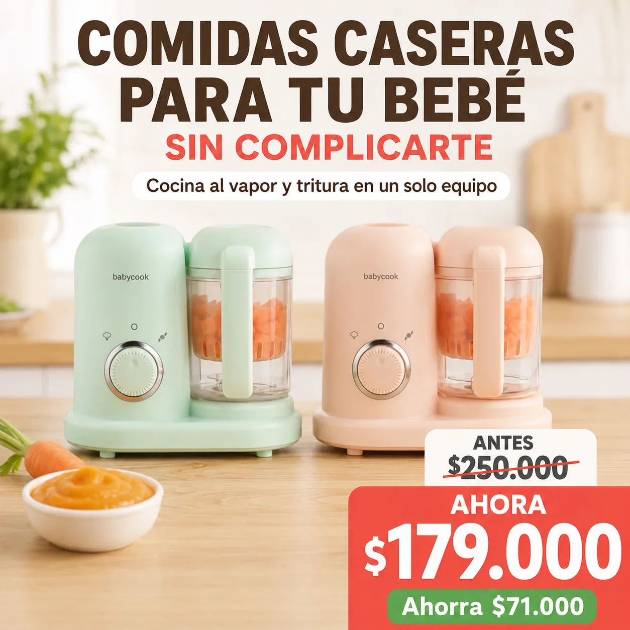 Procesador para Bebé 2 en 1
