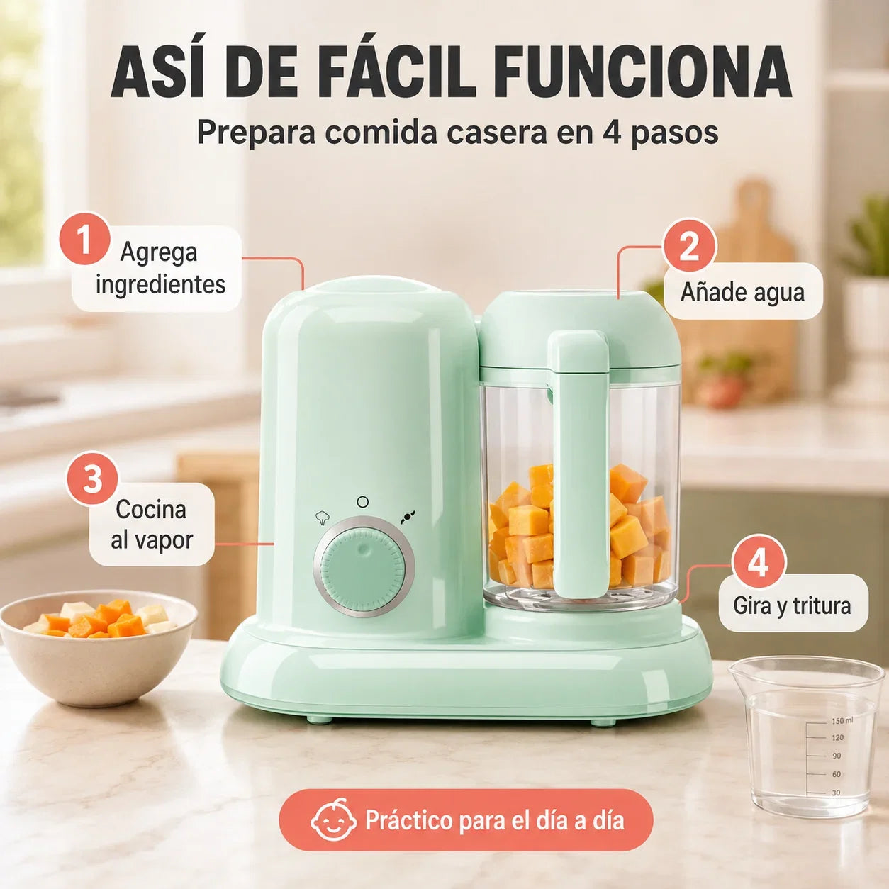 Procesador para Bebé 2 en 1