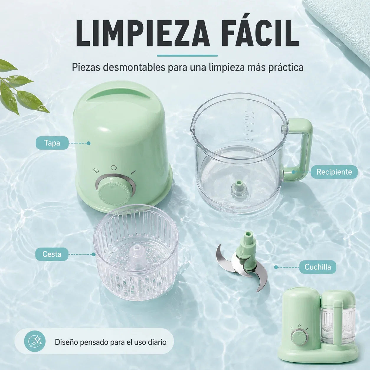 Procesador para Bebé 2 en 1