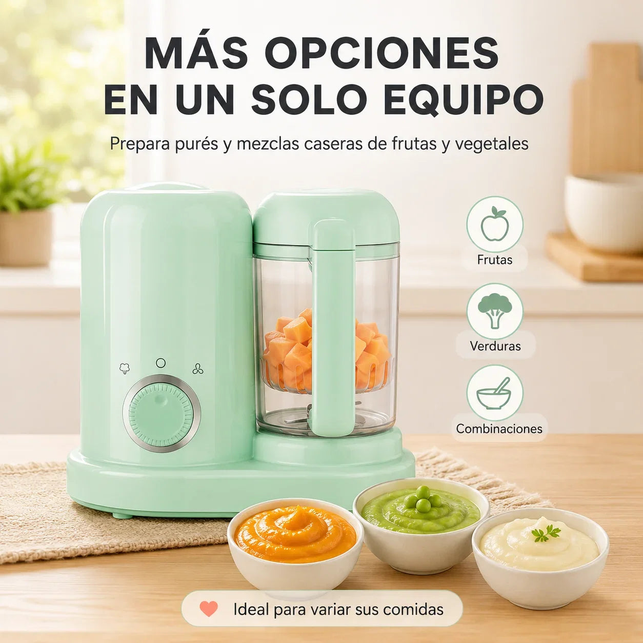 Procesador para Bebé 2 en 1