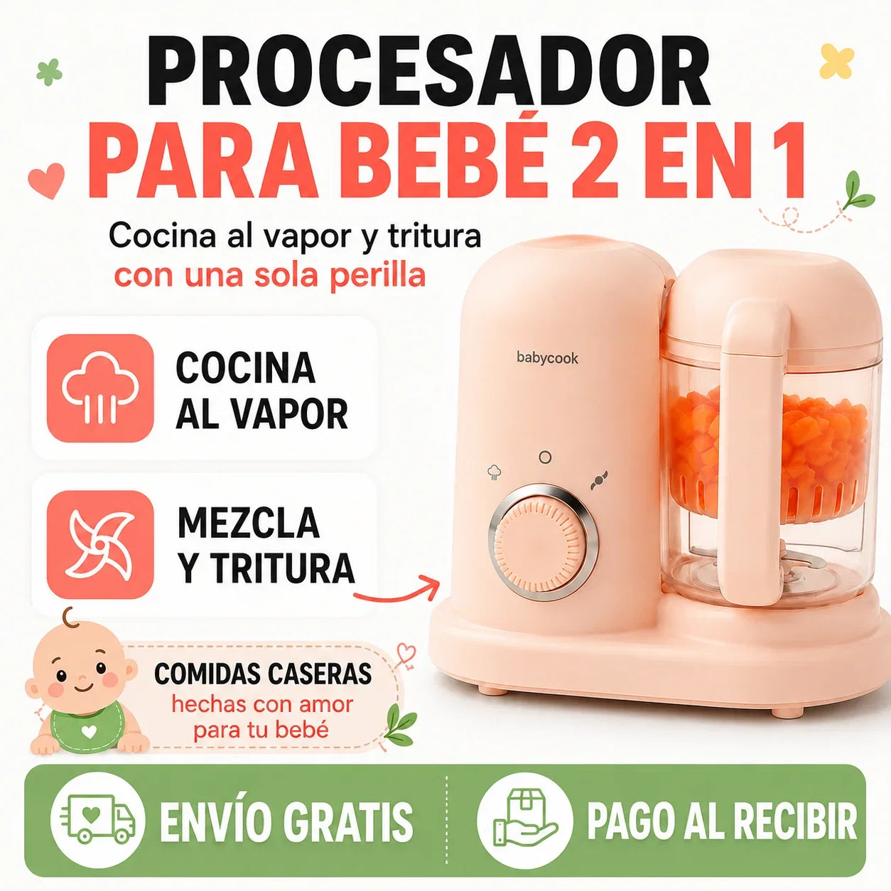 Procesador para Bebé 2 en 1