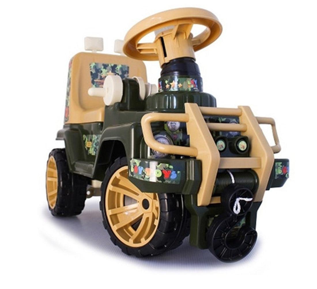 Jeep Carro Jungla Montable Niños Bebe Infantil + ¡Obsequio!