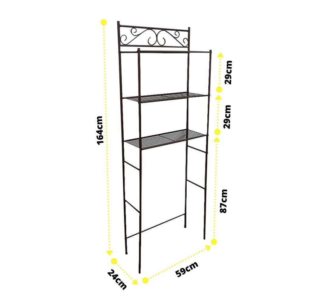 Organizador Repisa Gabinete Para Baños 3 Niveles