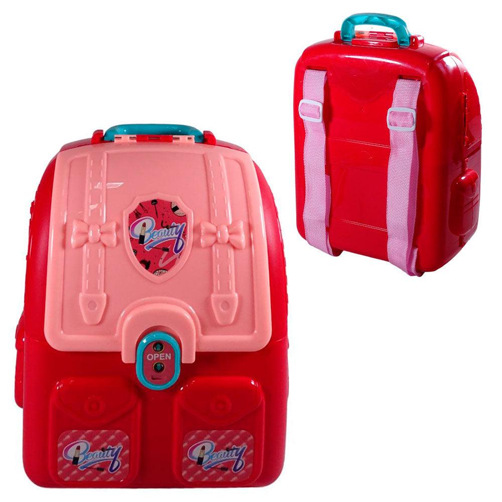 Set De Maquillaje De Juguete Para Niña Morral Con Accesorios