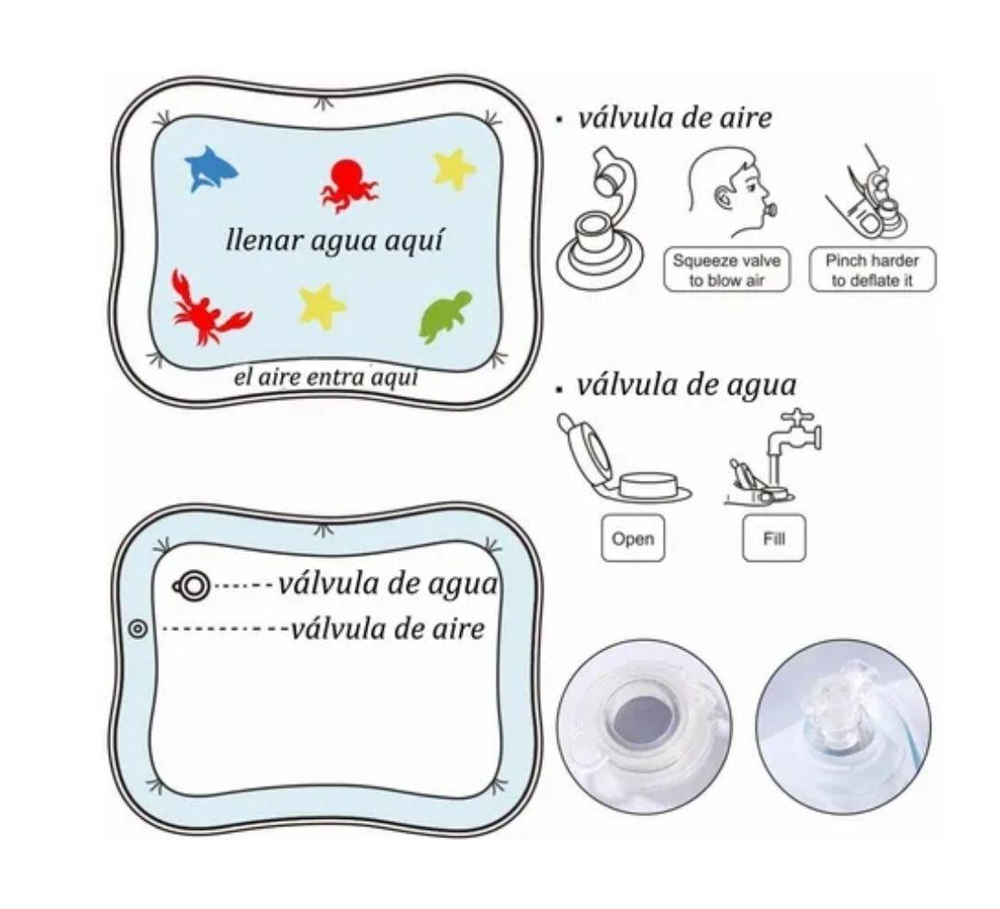 Colchoneta Con Agua Para Bebé